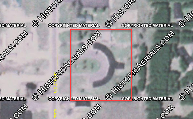 Four Seasons Motel - 1981 Aerial (newer photo)